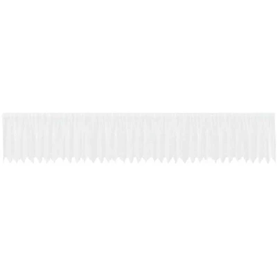 Image of vidaXL Curtains with White 900 x 80 cm Polyester