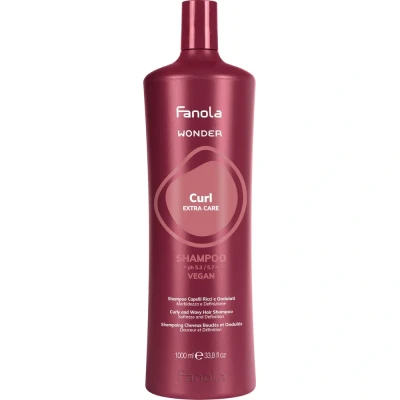 Image of Fanola Wonder Curl Curly Hair Shampoo Softness And Definition 1000ml