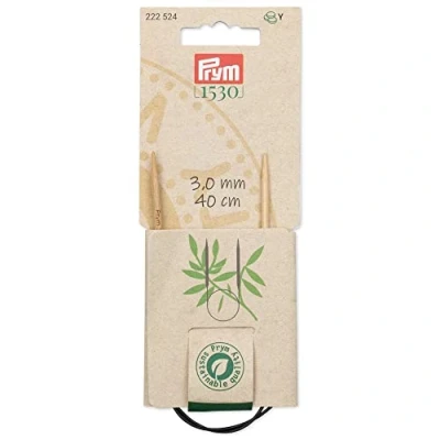 Image of Prym Knitting Needles, Wood Coloured, One Size