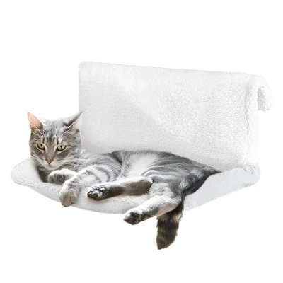 Image of Petlicity Warm and Cosy Pet Cat Dog Radiator Bed (Fleece)