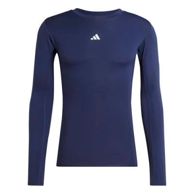 Image of adidas Performance Techfit Longsleeve Long sleeved top, Men&#039;s, Size: XS, Legend ink