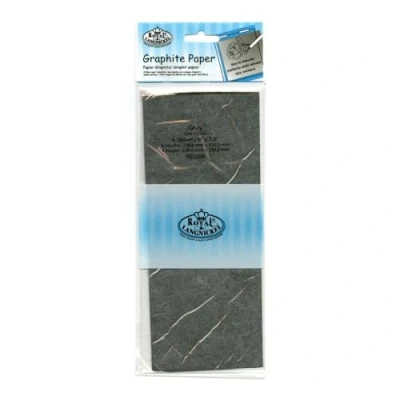Image of Royal Brush Grey Transfer Paper 9&quot;X13&quot; 4/Pkg