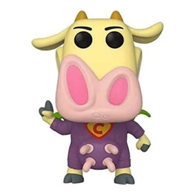 Image of Funko POP! Animation: Cow &amp; Chicken Super Collectable Vinyl Figure For Display Gift Idea Official Merchandise Toys Kids Adults Cartoons Fans Model Collectors