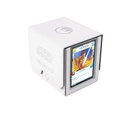 Image of Gamegenic Star Wars Unlimited Deck Pod White/Black Trading Card Accessory