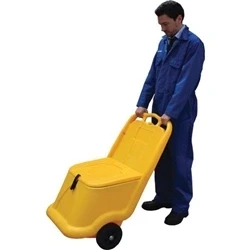 Image of Mobile Salt and Grit Bin Kit Yellow 75L 389550