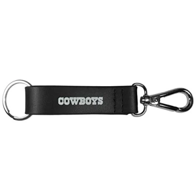 Image of NFL Siskiyou Sports Fan Shop Dallas Cowboys Black Strap Key Chain One Size