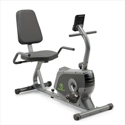 Image of Marcy Recumbent Exercise Bike Adjustable Magnetic Resistance NS 1206R