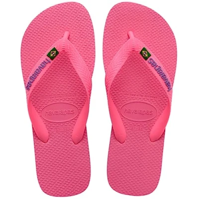 Image of Havaianas Slim Flip Flop, Crystal Rose, 8/9 UK