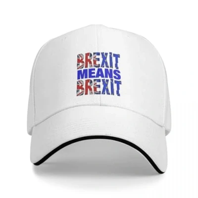 Image of COSIUOS Baseball Cap Brexit Means Snapback Hats Cosplay Custom