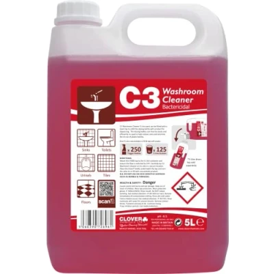 Image of Clover Chemicals Dose It C3 Washroom Cleaner (533) 5 Ltr