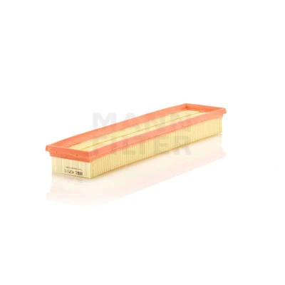 Image of 9800468280 Air Filter MANN C 4371/1 46mm 95mm 425mm Insert PEUGEOT: 308 I Hatchback, Partner II Van, 206 Hatchback