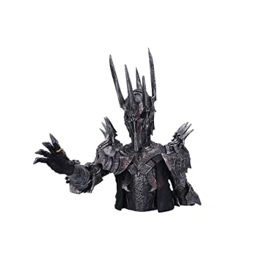 Image of Nemesis Now Officially Licensed Lord of The Rings Sauron Bust, Silver, 39cm