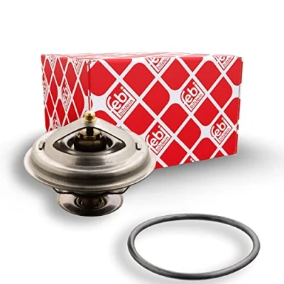 Image of 078121113C, 078121113CS, 078121113CS1, 078121113F, 078121113FS1 Engine thermostat FEBI BILSTEIN 18272 80C with seal ring AUDI: A4 B5 Saloon, A8 D2