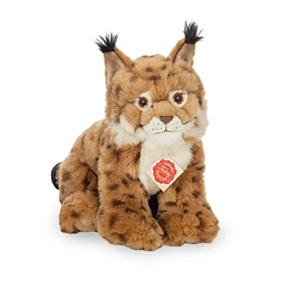 Image of Teddy Hermann 90470 Lynx 10,2&quot;/26 cm, Soft Toy, Plush Toy
