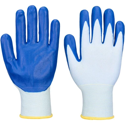 Image of Portwest FD Grip 15 Nitrile Glove, Blue, XXL, Regular