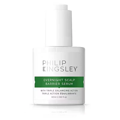 Image of Philip Kingsley Overnight Hydrating Hair Scalp Serum Hydration Treatment for Dry, Itchy, Flaky, Oily Scalps, with Aloe Vera, Triple Balancing Action, Care Products, 60 ml