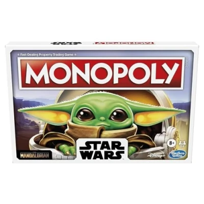Image of Monopoly: Star Wars The Child Edition Board Game for Families and Kids Ages 8 Up, Featuring Child, Who Fans Call Baby Yoda