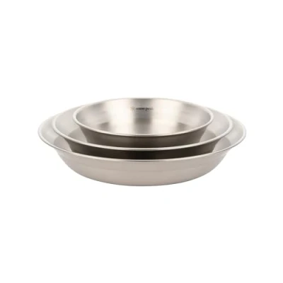 Image of Stainless Steel Camping Tableware Set
