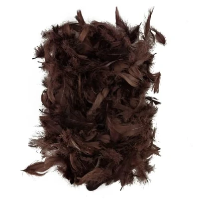 Image of Netuno 150 Pieces of Brown Decorative Feathers 10 g Fluff Jewellery Bird Craft Natural DIY Crafts Decoration Easter Christmas Figure