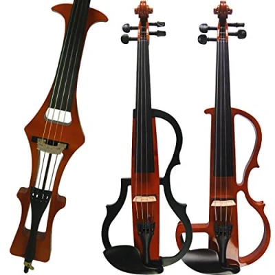 Image of Aliyes Handmade Professional Solid Wood Electric Cello 4/4 Full Size Silent 1804