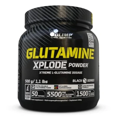 Image of Olimp SPORT NUTRITION Glutamine Xplode Powder 500 g Orange Flavour