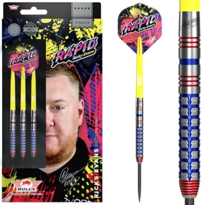 Image of Bulls Ricky Evans 90% Steel Tip Darts 22 g
