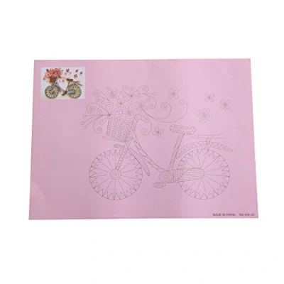 Image of Oumefar DIY Craft Papers 16 Patterns Template Paper Quilling Locating Tool Beginner