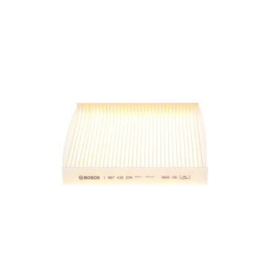 Image of 80291T5RA01, 80291T7MH01, 80291TF0E01, 80291TF0J01, 80291TF0U01 Pollen Filter BOSCH 1 987 432 234 Particulate 205mm 211mm 30mm HONDA: CIVIC 10