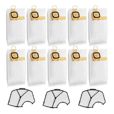Image of 13 Pack VK140 FP140 Vacuum Cleaner Bags Compatible with Vorwerk Kobold VK150 10 + 3 Filters