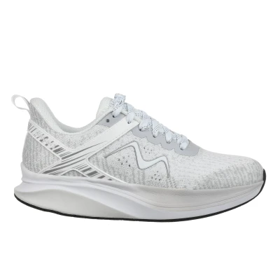 Image of MBT HURACAN 3 LACE UP Women&#039;s running shoes color:WHITE size:41.5