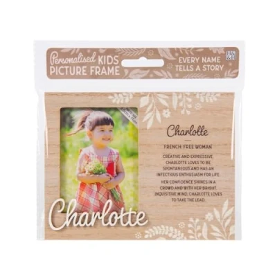 Image of Personalised picture frames (Charlotte)