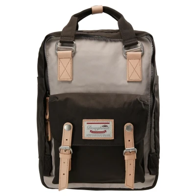 Image of Doughnut Macaroon Backpack for Men and Women Lightweight School Bag Casual Daypack 16 Liters Basic Water Resistant Rucksack Travel, Sports, Hiking with Pockets(Ivory X Expresso)