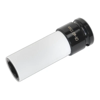 Image of Sealey Alloy Wheel Impact Socket 1/2&quot;Sq Drive Star Profile for Mercedes
