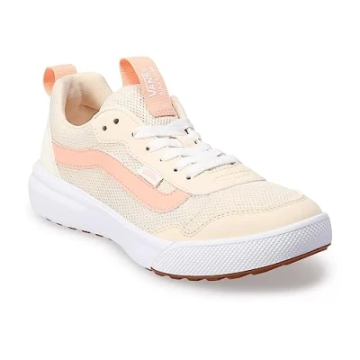 Image of Vans Women&#039;s Range EXP Sneaker, Mesh Peach Beige/White, 5.5 UK