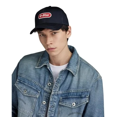 Image of G STAR RAW Men&#039;s Artwork Baseball Cap, Blue (salute D23767 C900 C742), PC
