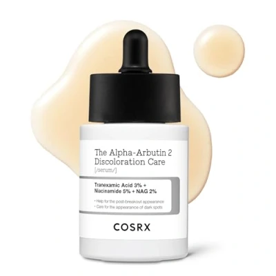 Image of COSRX Alpha Arbutin 2% Discoloration Serum, Melanin Treatment Face Serum with Niacinamide 5% &amp; Hyauronic Acid, Clinically Tested, Korean Skincare
