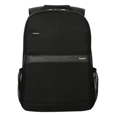 Image of Targus Laptop Backpack, Fits up to 16 GeoLite EcoSmart Advanced 27L Capacity Lightweight Durable and Water resistant Fabric with Ergonimic Shoulder Straps 2 Bottle Pockets Black