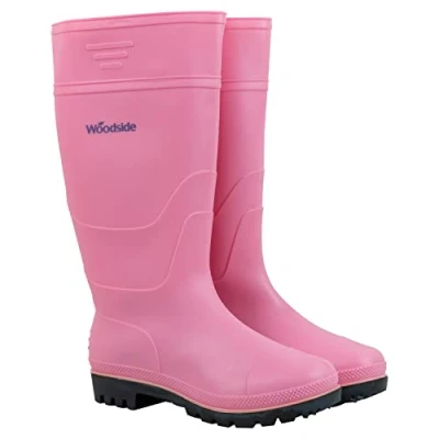 Image of Woodside Wellington Boots PINK SIZE 7