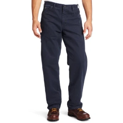 Image of Dickies mensDU336Relaxed Straight Sanded Duck Carpenter Jean Jeans Blue 32W x 30L