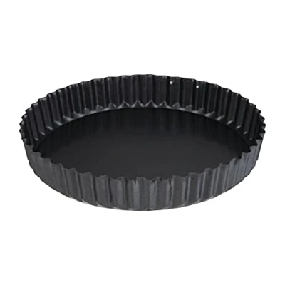 Image of Vogue Non Stick Quiche Tin Loose Base 250mm 9 3/4&quot;