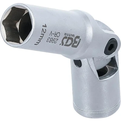 Image of BGS 2983 Glow Plug Joint Socket, Hexagon 10 mm (3/8&quot;) Drive 12