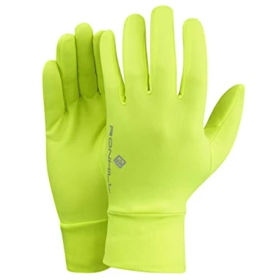 Image of Ronhill Unisex Gloves, Fluo Yellow, L