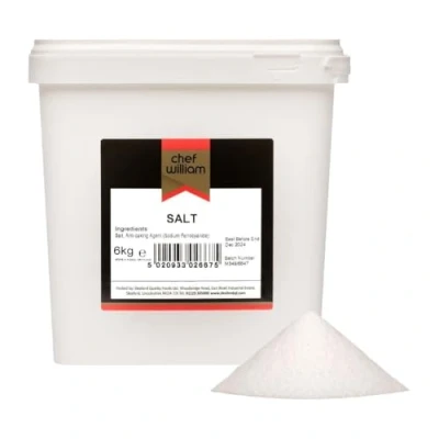 Image of Chef William Table Salt 6kg