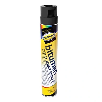 Image of PDL Pegdev Bitumen Cold Joint Sealer 750ml Spray Adhesive Tack Coat Moisture Sealant for Tarmac Repairs, Gutters, and Asphalt Joints Quick Drying Formula (3)