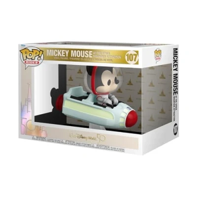 Image of Funko Pop! Ride Super Deluxe: Walt Disney World 50th Space Mountain With Mystery Mini Anniversary Collectable Vinyl Figure Gift Idea Official Merchandise Movies Fans