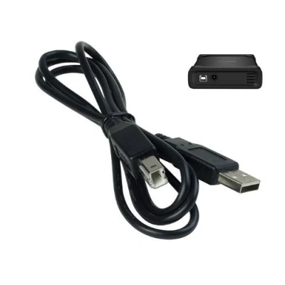 Image of High Grade USB 2.0 A to Type B Cable Works with External Desktop Hard Drives Western Digital, Transcend, LaCie, Toshiba, Buffalo, Freecom, Iomega, WD