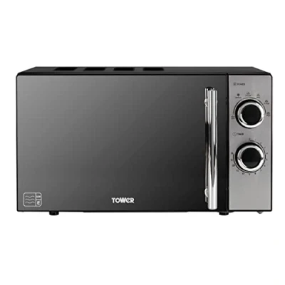 Image of Tower 800W 20 Litre Manual Microwave Black
