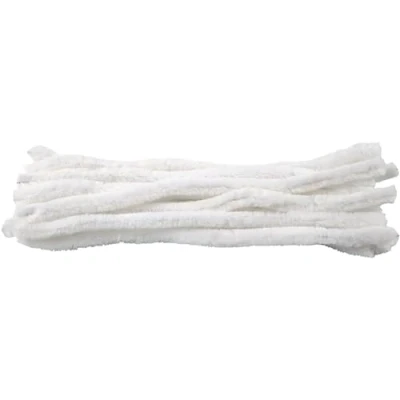 Image of Pipe Cleaners, thickness 15 mm, L: 30 cm, white, 15pcs