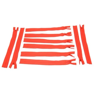 Image of LEDUC Zip, Red, 22cm