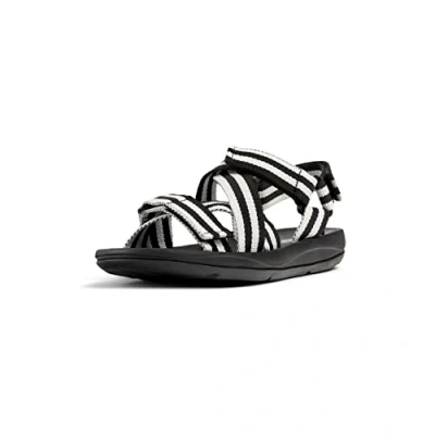 Image of Camper Match Sandals, Women&#039;s, Size: 5, Schwarz Textile